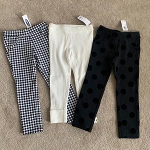 NWT - Set of three 4T pants